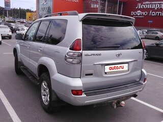 2003 Toyota Land Cruiser Prado 120 Series, серебристый, 1850000 рублей, вид 5