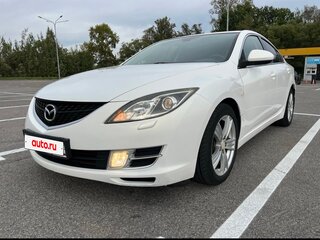 2008 Mazda 6 II (GH), белый, 650000 рублей, вид 3