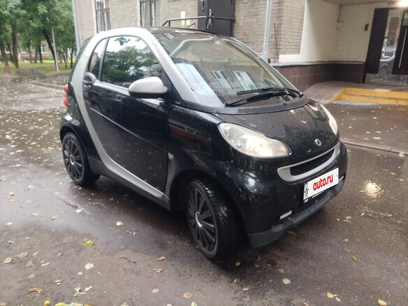 2010 Smart Fortwo II, чёрный