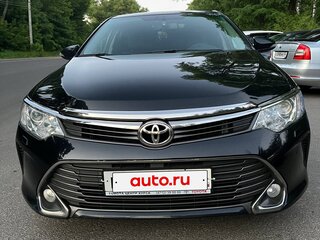 2015 Toyota Camry VII (XV50) Рестайлинг, чёрный, 2390000 рублей, вид 3