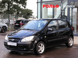 2008 Hyundai Getz I Рестайлинг, чёрный, 555000 рублей, вид 1