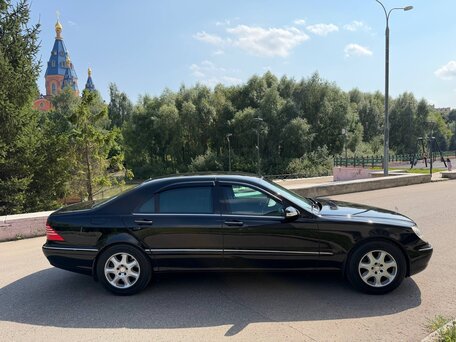 2005 Mercedes-Benz S-Класс 600 Long IV (W220) Рестайлинг, чёрный, 3750000 рублей, вид 4