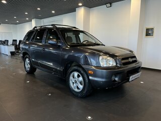 2004 Hyundai Santa Fe I, серый, 460000 рублей, вид 1