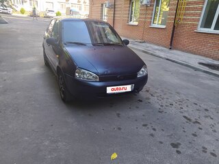 2007 Lada (ВАЗ) Kalina I, синий, 105000 рублей, вид 2