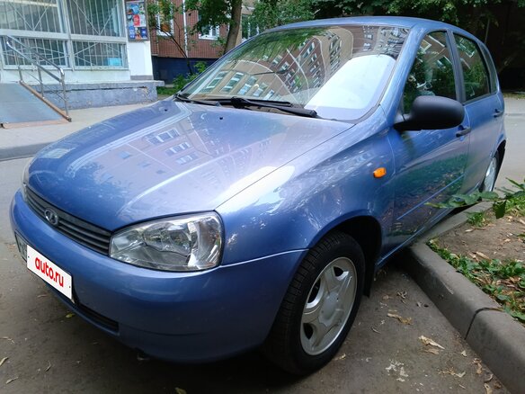 2007 Lada (ВАЗ) Kalina I, серый - вид 1