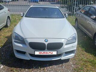 2011 BMW 6 серии 640i III (F06/F13/F12), белый, 1860000 рублей, вид 2