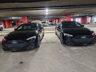 2023 Audi A5 Sportback 40 TDI II (F5) Рестайлинг, чёрный, 3500000 рублей, вид 2