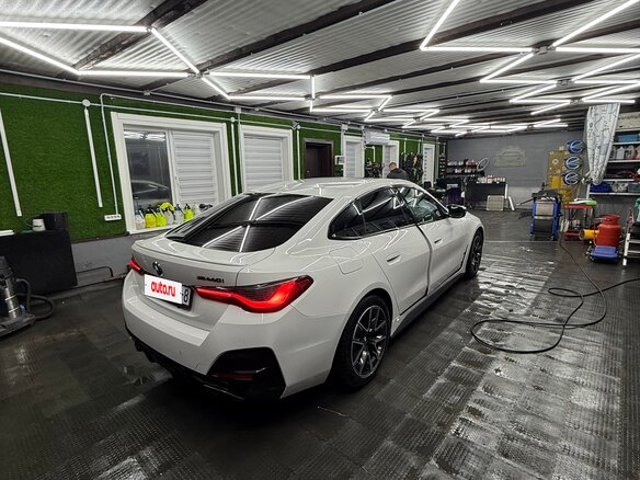 2021 BMW 4 серии Gran Coupe M440i xDrive G22, G23, G26, белый, 3900000 рублей - вид 7