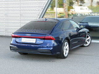 2018 Audi A7 55 TFSI II (4K), синий, 3915000 рублей, вид 2