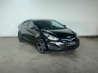 2014 Hyundai Elantra V (MD) Рестайлинг, чёрный, 958000 рублей, вид 3