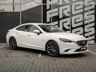 2016 Mazda 6 III (GJ) Рестайлинг, белый, 1680000 рублей, вид 1