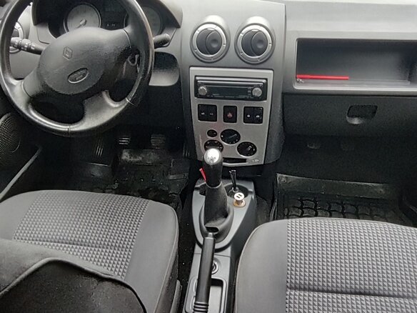 2007 Renault Logan I, серый, 495000 рублей - вид 6