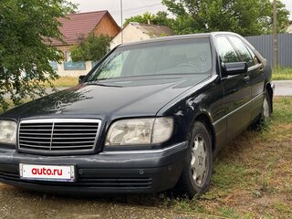 1996 Mercedes-Benz S-Класс 420 III (W140) Рестайлинг, синий, 1300000 рублей, вид 1