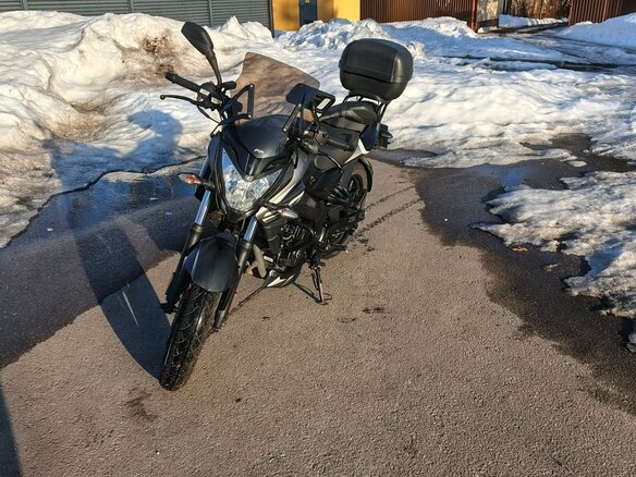 2022 Bajaj Pulsar NS 200, серый, 230000 рублей - вид 10