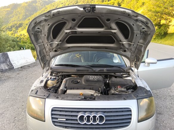 2000 Audi TT I (8N), серебристый, 399000 рублей - вид 1