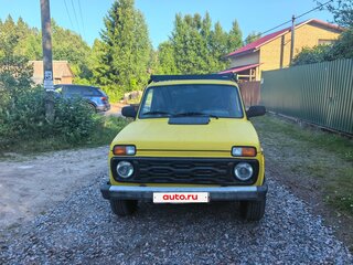 2011 Lada (ВАЗ) 2121 (4x4) I Рестайлинг, жёлтый, 320000 рублей, вид 2