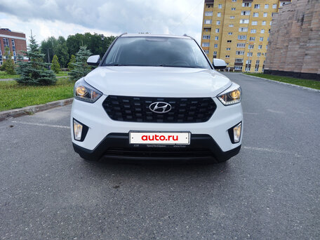 2021 Hyundai Creta I Рестайлинг, белый, 1785000 рублей, вид 5