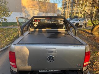 2014 Volkswagen Amarok Double Cab full-time I, бежевый, 1780000 рублей, вид 4