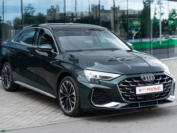 2026 Audi A3L 35 TFSI IV (8Y) Рестайлинг, зелёный, 4499500 рублей - вид 2