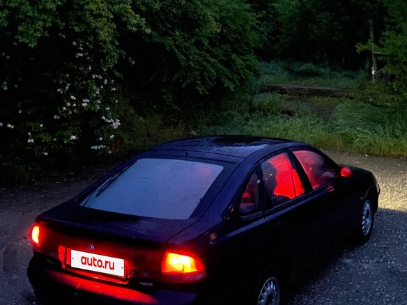 1995 Mazda 626 IV (GE), синий, 320000 рублей - вид 13