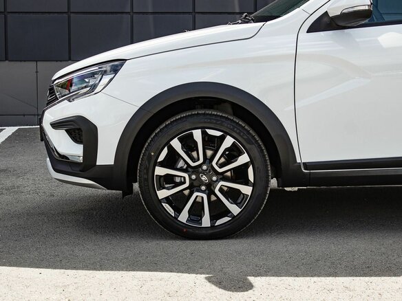 2026 Lada (ВАЗ) Vesta SW Cross I Рестайлинг (NG), белый - вид 8