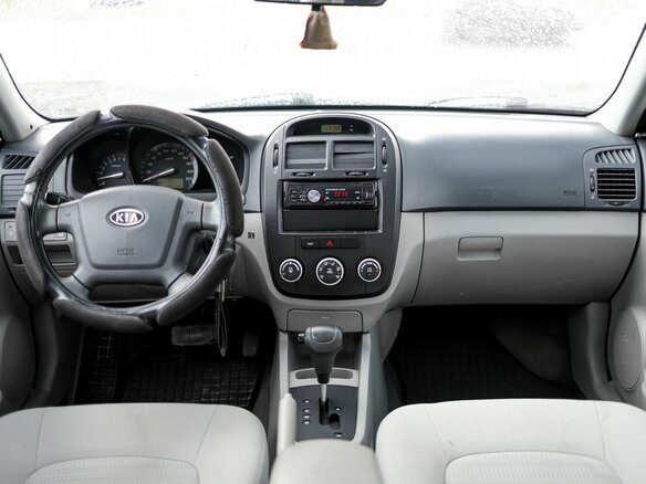 2007 Kia Cerato I Рестайлинг, чёрный, 559000 рублей - вид 7
