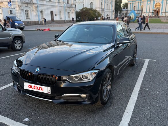 2013 BMW 3 серии 320d xDrive VI (F3x), чёрный, 2100000 рублей