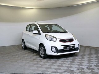 2013 Kia Picanto II, белый, 645000 рублей, вид 3