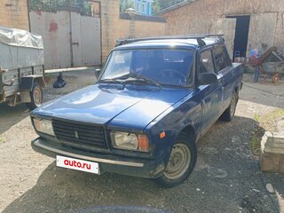 2009 Lada (ВАЗ) 2107, синий, 72000 рублей, вид 1