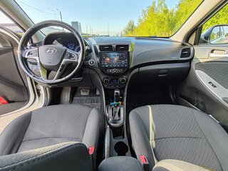 2014 Hyundai Solaris I Рестайлинг, белый, 1100000 рублей, вид 5