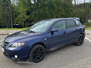 2006 Mazda 3 I (BK) Рестайлинг, синий, 350000 рублей, вид 5