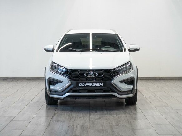 2024 Lada (ВАЗ) Vesta SW Cross I Рестайлинг (NG), белый - вид 2