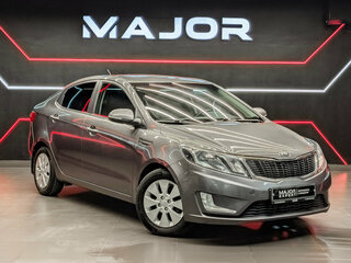2014 Kia Rio 4-speed III, серый, 875000 рублей, вид 3