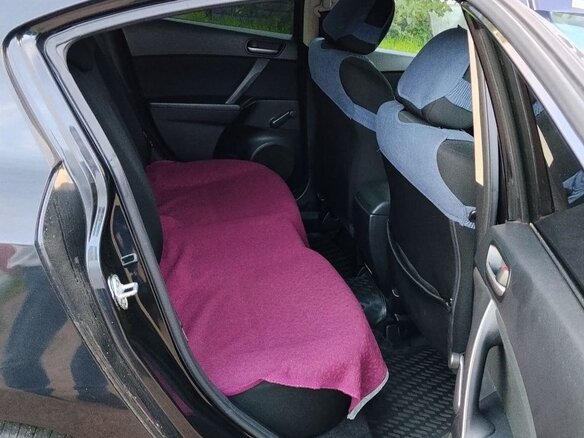 2012 Mazda 3 II (BL) Рестайлинг, чёрный, 900000 рублей - вид 8