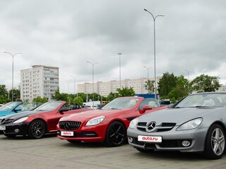 2014 Mercedes-Benz SLK-Класс 200 III (R172), красный, 2490000 рублей, вид 2
