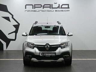 2018 Renault Sandero Stepway II Рестайлинг, серебристый, 1249900 рублей, вид 2