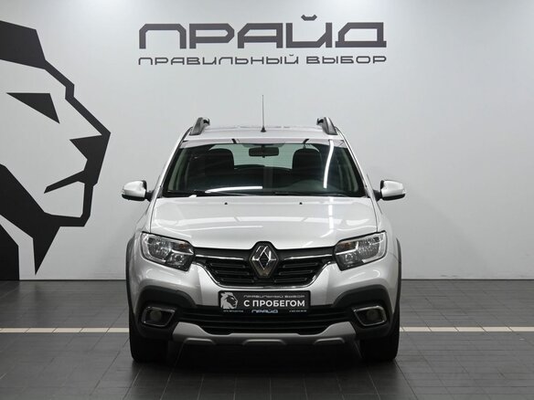 2018 Renault Sandero Stepway II Рестайлинг, серебристый, 1249900 рублей - вид 1