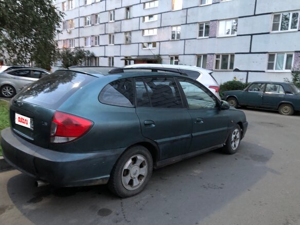 2003 Kia Rio I Рестайлинг, зелёный, 220000 рублей - вид 1