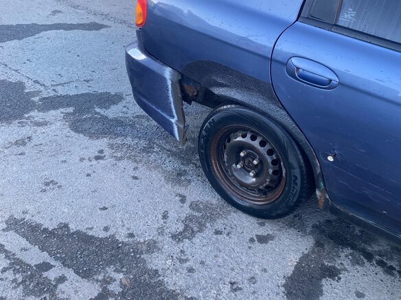 2003 Kia Sephia II Рестайлинг, синий, 120000 рублей - вид 5