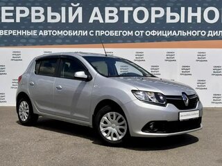 2014 Renault Sandero II, серебристый, 584000 рублей, вид 3