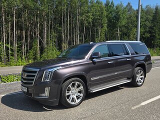 2015 Cadillac Escalade IV, серый, 5690000 рублей, вид 2