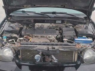 2006 Hyundai Sonata ТагАЗ IV (EF) Рестайлинг, чёрный, 385000 рублей, вид 4