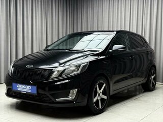 2012 Kia Rio 5-speed III, чёрный, 799000 рублей, вид 2
