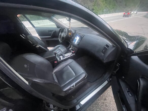 2003 Infiniti FX35 I (S50), чёрный, 950000 рублей - вид 18