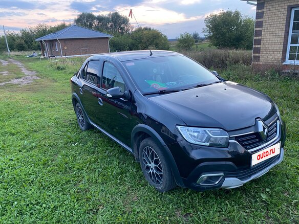 2021 Renault Logan Stepway II Рестайлинг, чёрный, 1000000 рублей - вид 1