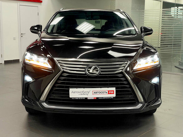 2017 Lexus RX 200t IV, чёрный, 3120000 рублей - вид 1