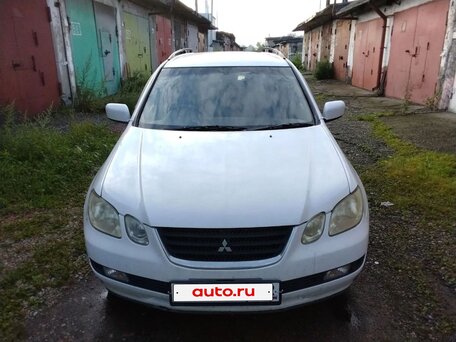 2002 Mitsubishi Airtrek I, белый, 620000 рублей, вид 2