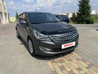 2014 Hyundai Solaris I Рестайлинг, серый, 679000 рублей, вид 4