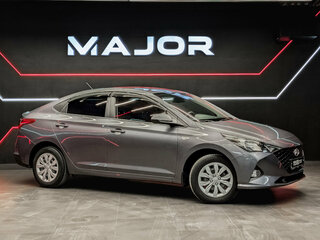 2022 Hyundai Solaris II Рестайлинг, серый, 1725000 рублей, вид 3