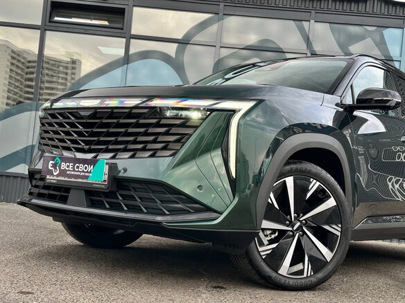 2023 Geely Atlas II, зелёный - вид 9